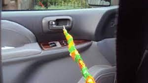 Rubber car handle